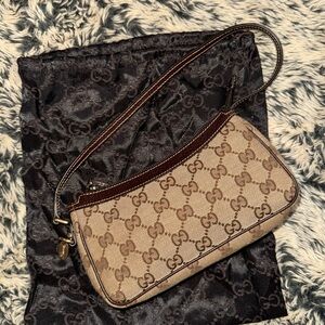 Gucci Brown Monogram Bag